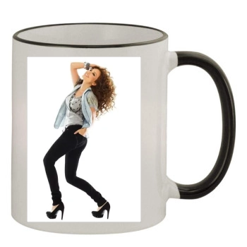 Thalia 11oz Colored Rim & Handle Mug