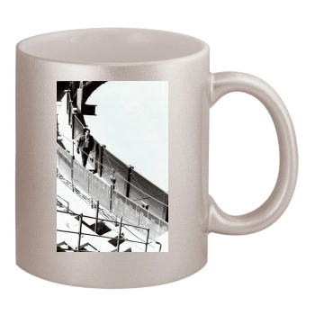 Adrien Brody 11oz Metallic Silver Mug