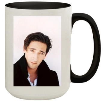 Adrien Brody 15oz Colored Inner & Handle Mug