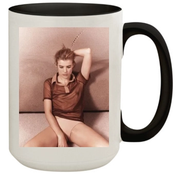 Agyness Deyn 15oz Colored Inner & Handle Mug