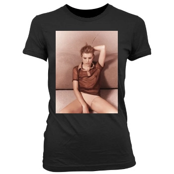 Agyness Deyn Women's Junior Cut Crewneck T-Shirt