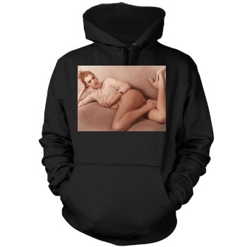 Agyness Deyn Mens Pullover Hoodie Sweatshirt