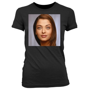 Aishwarya Rai Women's Junior Cut Crewneck T-Shirt