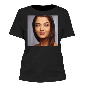 Aishwarya Rai Women's Cut T-Shirt