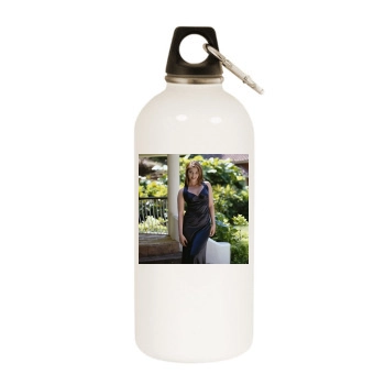 Aishwarya Rai White Water Bottle With Carabiner