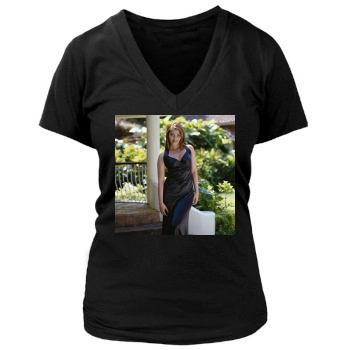 Aishwarya Rai Women's Deep V-Neck TShirt