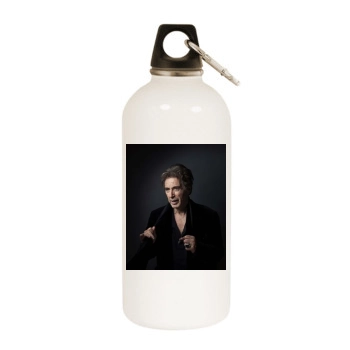 Al Pacino White Water Bottle With Carabiner