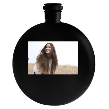 Alanis Morissette Round Flask