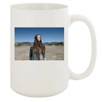 Alanis Morissette 15oz White Mug