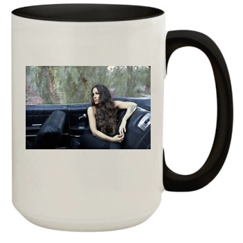 Alanis Morissette 15oz Colored Inner & Handle Mug