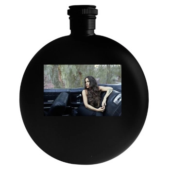 Alanis Morissette Round Flask