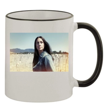 Alanis Morissette 11oz Colored Rim & Handle Mug