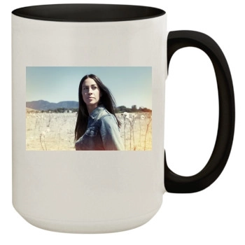 Alanis Morissette 15oz Colored Inner & Handle Mug