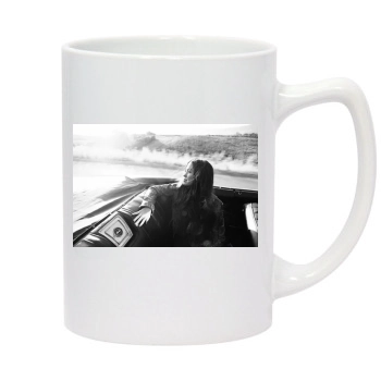 Alanis Morissette 14oz White Statesman Mug