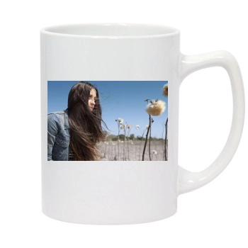 Alanis Morissette 14oz White Statesman Mug