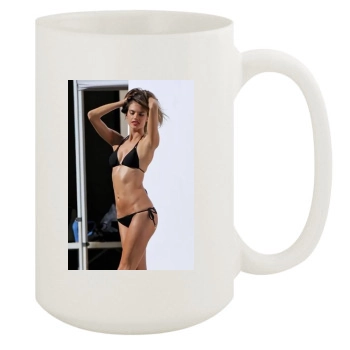 Alessandra Ambrosio 15oz White Mug