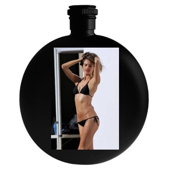 Alessandra Ambrosio Round Flask