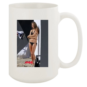 Alessandra Ambrosio 15oz White Mug