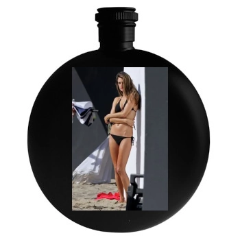 Alessandra Ambrosio Round Flask