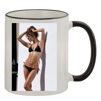 Alessandra Ambrosio 11oz Colored Rim & Handle Mug