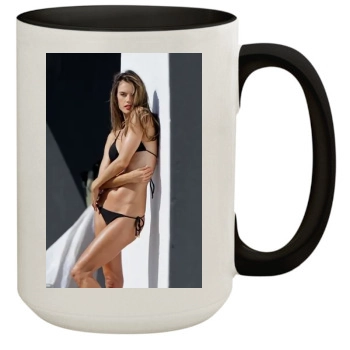 Alessandra Ambrosio 15oz Colored Inner & Handle Mug