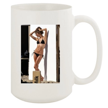 Alessandra Ambrosio 15oz White Mug