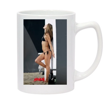 Alessandra Ambrosio 14oz White Statesman Mug