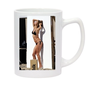 Alessandra Ambrosio 14oz White Statesman Mug