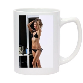 Alessandra Ambrosio 14oz White Statesman Mug