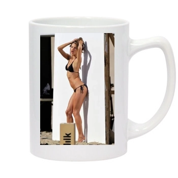 Alessandra Ambrosio 14oz White Statesman Mug