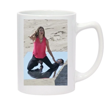 Alessandra Ambrosio 14oz White Statesman Mug