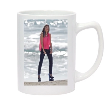 Alessandra Ambrosio 14oz White Statesman Mug