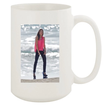 Alessandra Ambrosio 15oz White Mug