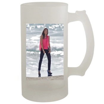 Alessandra Ambrosio 16oz Frosted Beer Stein