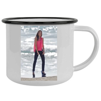 Alessandra Ambrosio Camping Mug