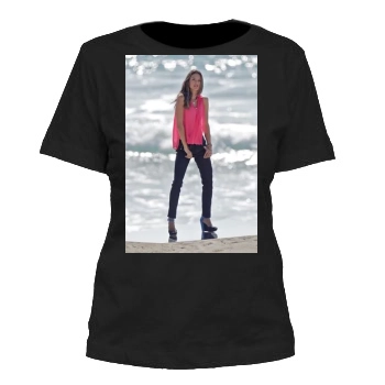 Alessandra Ambrosio Women's Cut T-Shirt