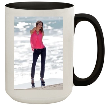 Alessandra Ambrosio 15oz Colored Inner & Handle Mug