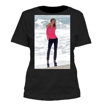 Alessandra Ambrosio Women's Cut T-Shirt