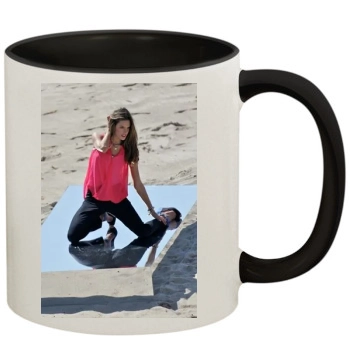 Alessandra Ambrosio 11oz Colored Inner & Handle Mug