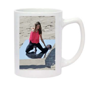 Alessandra Ambrosio 14oz White Statesman Mug