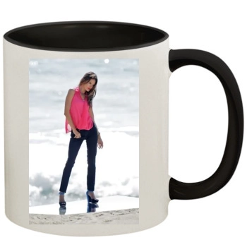 Alessandra Ambrosio 11oz Colored Inner & Handle Mug