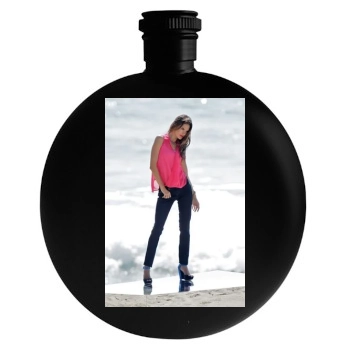 Alessandra Ambrosio Round Flask