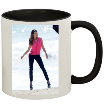 Alessandra Ambrosio 11oz Colored Inner & Handle Mug