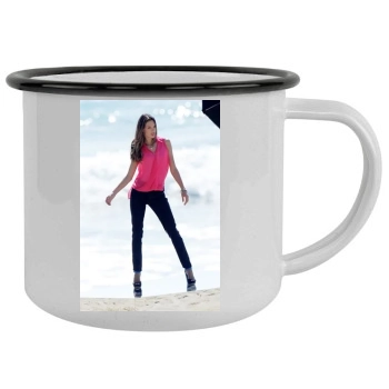 Alessandra Ambrosio Camping Mug