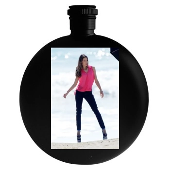 Alessandra Ambrosio Round Flask