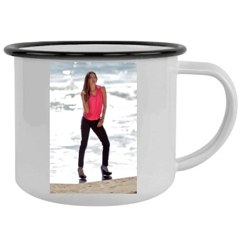 Alessandra Ambrosio Camping Mug