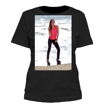 Alessandra Ambrosio Women's Cut T-Shirt