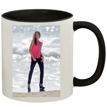 Alessandra Ambrosio 11oz Colored Inner & Handle Mug