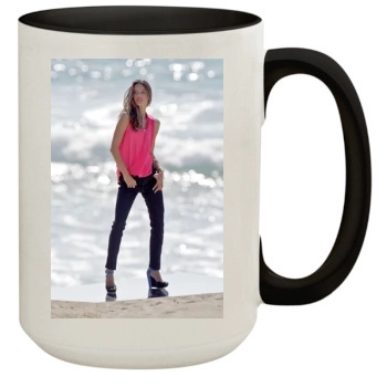 Alessandra Ambrosio 15oz Colored Inner & Handle Mug