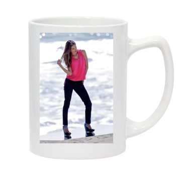 Alessandra Ambrosio 14oz White Statesman Mug